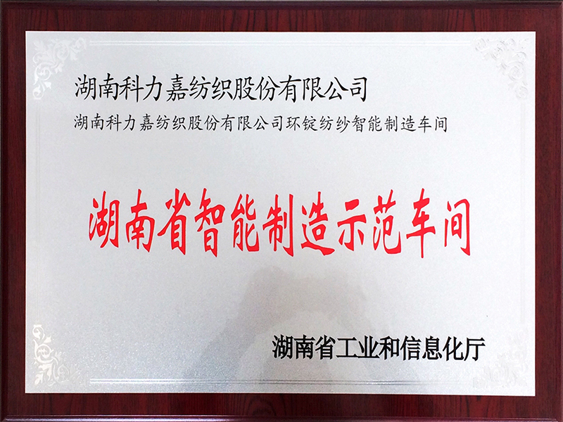 省级智能制造车间